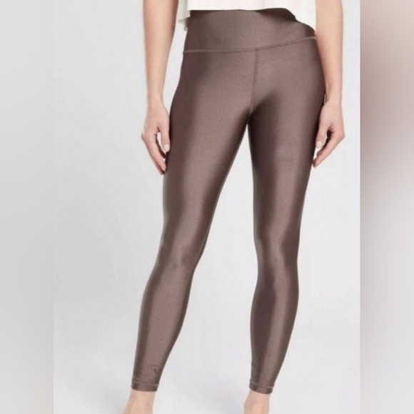 Athleta Elation Shine Tight Coffee House Workout Legging, Size XS - Picture 6 of 7